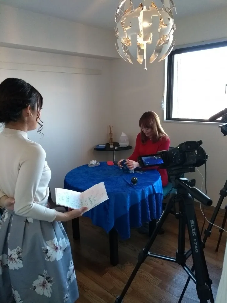 ウェザーニュース取材の様子2