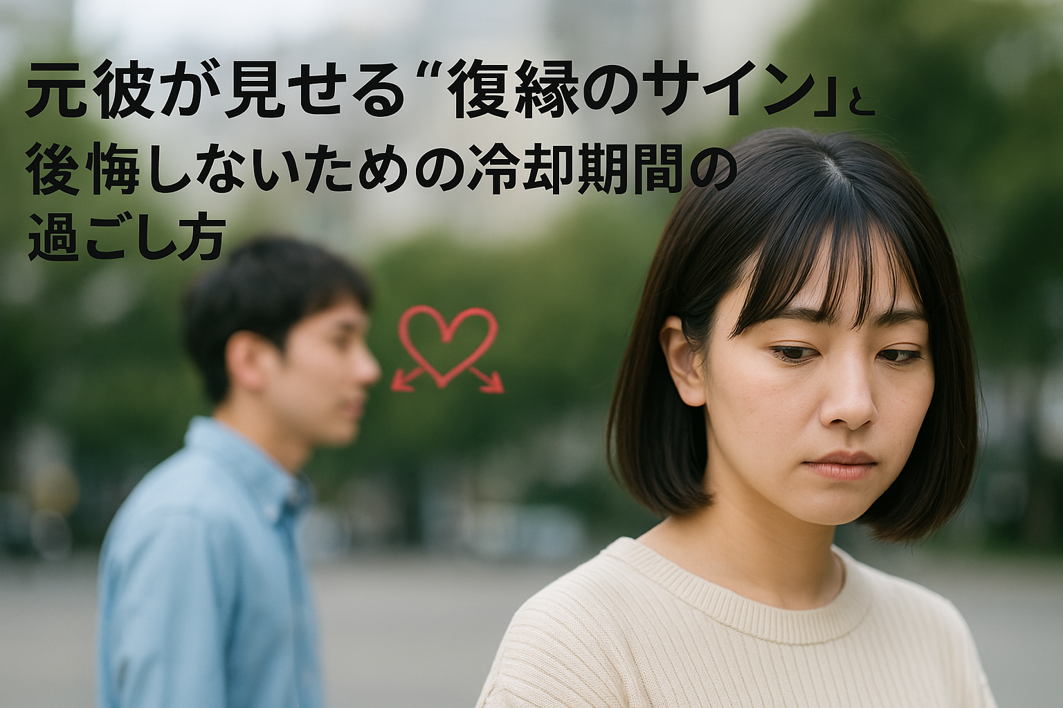 復縁に悩む女性