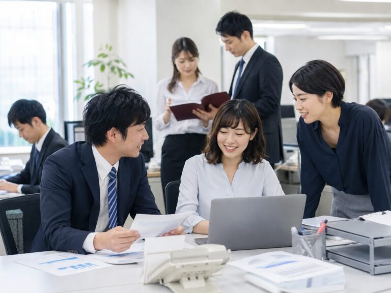 職場で必要以上に話さなくなった男女