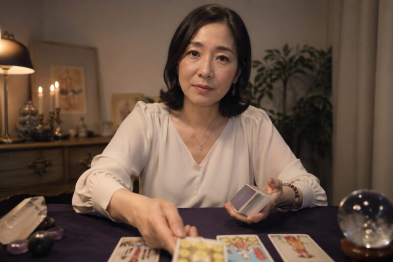 恋愛を占う占い師